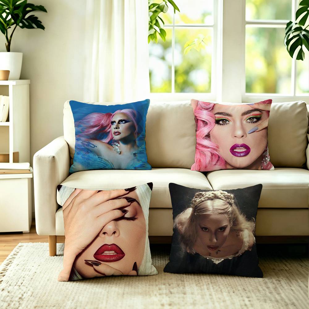 Home Textiles Là Gì - Hot Singer L-Lady G-GagaS Square Double-Sided
