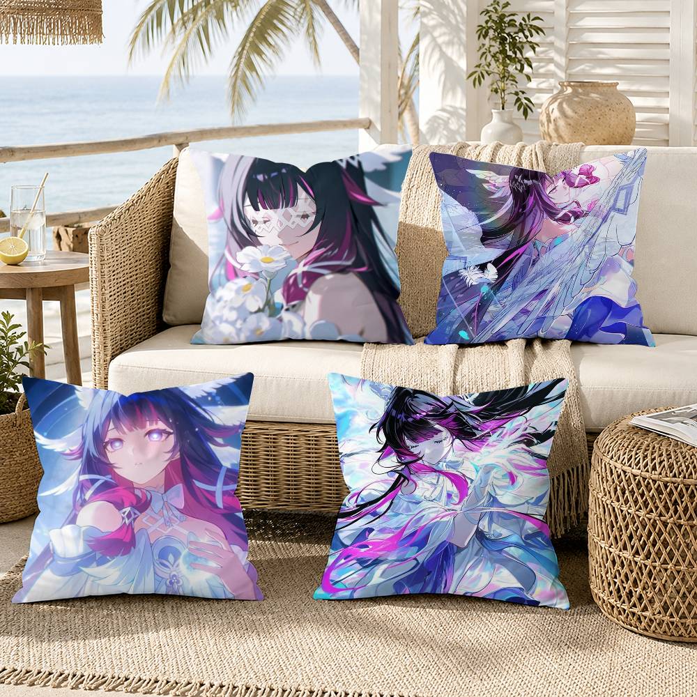 Home Textiles Là Gì - G-Genshin l-Impact C-columbina Pillow Case for