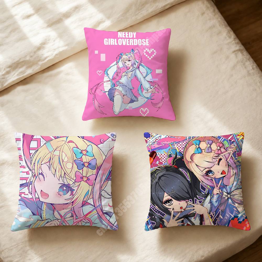 Home Textiles And Furnishing - N-Needy Streamer Overload Kangel Pillow Cover