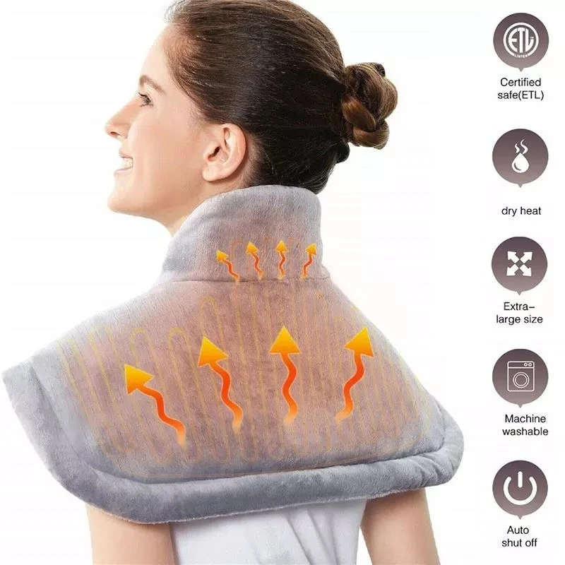 Electric Blanket Heated - Electric Heating Pad Fast Heating Massage