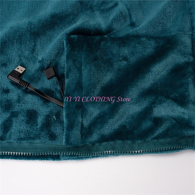 Electric Blanket Heated - N5KF Wearable Electric Blanket 3 Heat