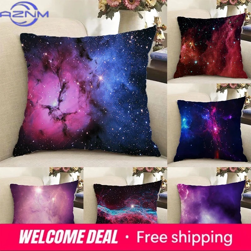 Galaxy Home Textiles - Universe Galaxy Decorative Pillowcase Office Living