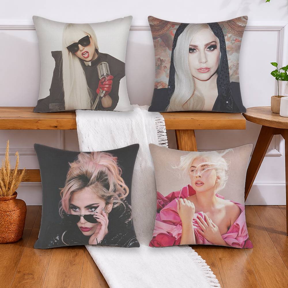 Home Textiles Là Gì - L-Lady G-Gaga Pillow Case for Sofa