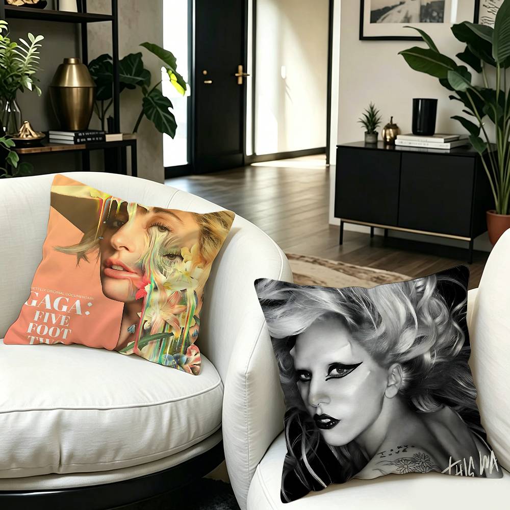 Home Textiles Là Gì - Hot L-Lady Singer G-Gaga Pillow Anime