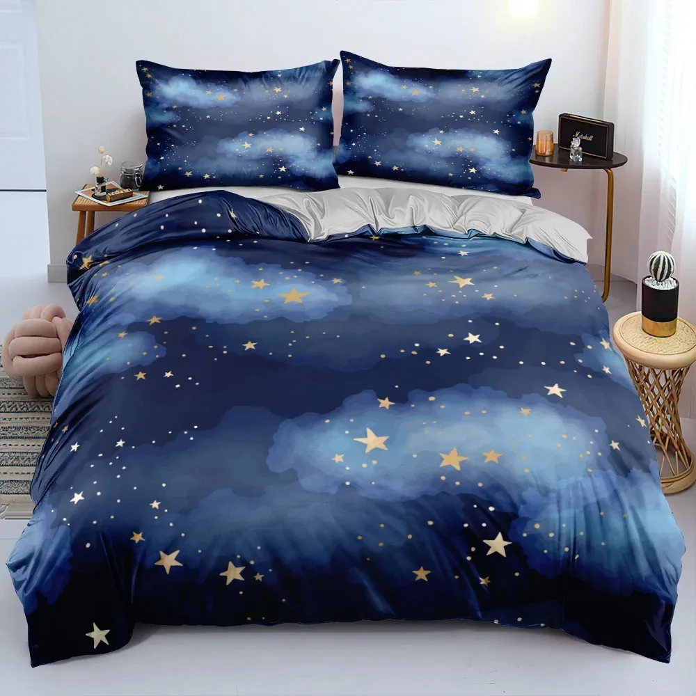 Galaxy Home Textiles - Luxury Galaxy Dark Blue Comfortable Duvet