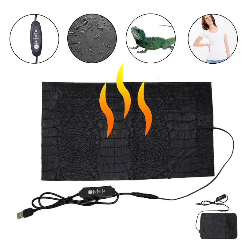 USB Pet Heating Pad Terrarium  - огляд і ціна Electric Blanket Heated
