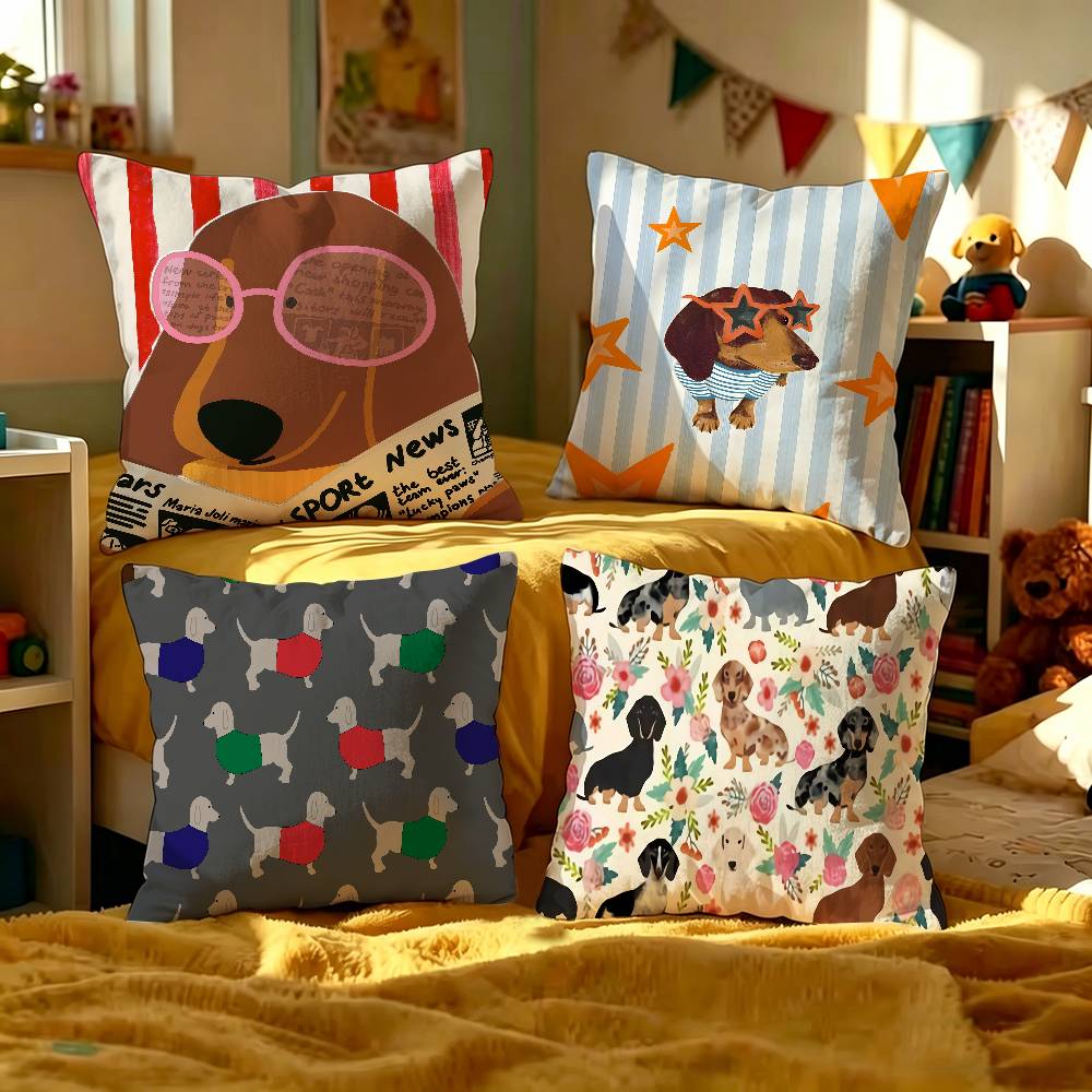 Sausage Dog Dachshund cute Pil - огляд і ціна Home Textiles And Furnishing