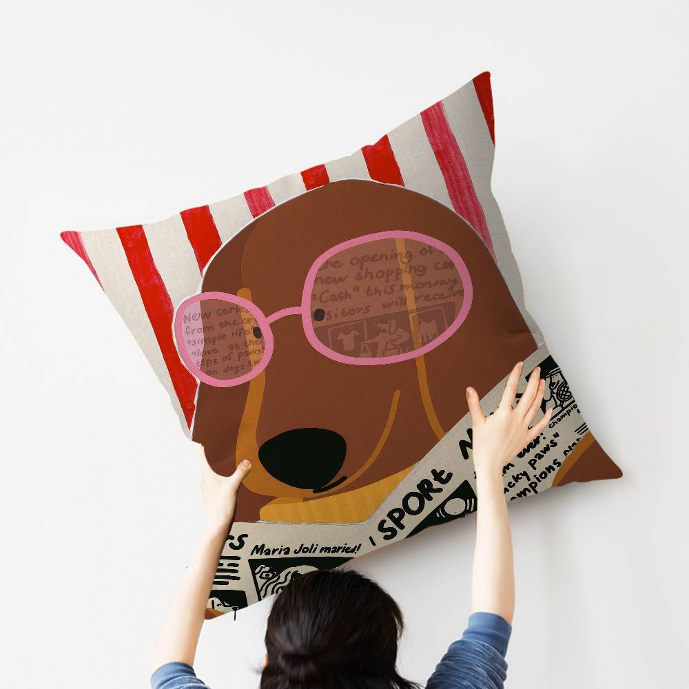 Sausage Dog Dachshund cute Pil - огляд і ціна Home Textiles And Furnishing