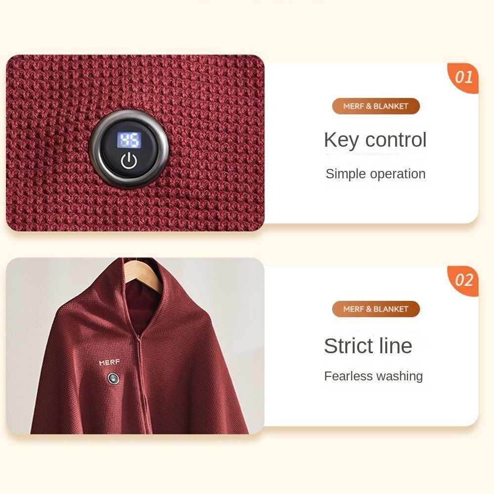 Fashion Wearable USB Electric  - огляд і ціна Electric Blanket Heated