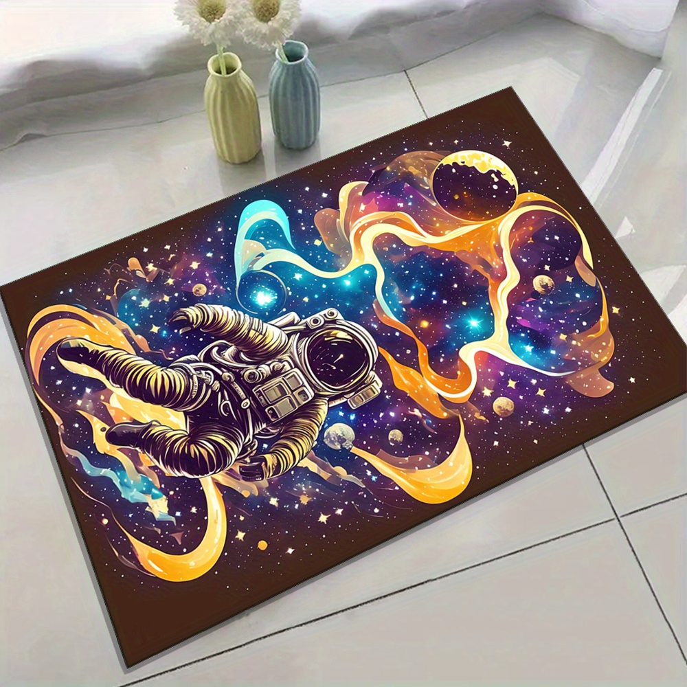Spaceman Area Rug – Polyester  - огляд і ціна Galaxy Home Textiles