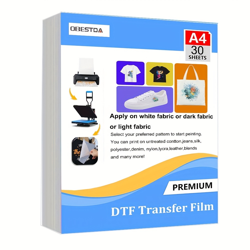 A4 30 Pcs DTF Transfer Film PE - огляд і ціна Electric Blanket Heated