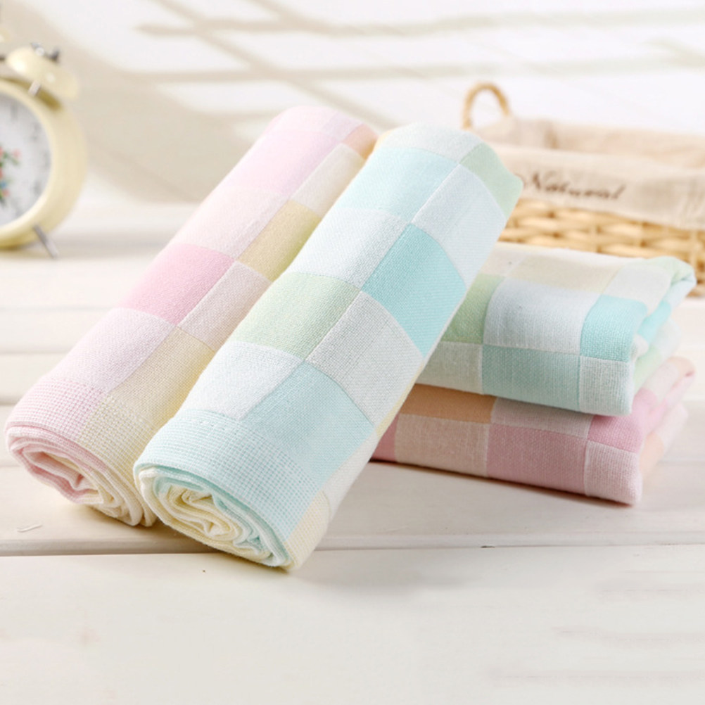 3Pcs Double-Layer Gauze Towels - огляд і ціна Home Textiles Towel Set