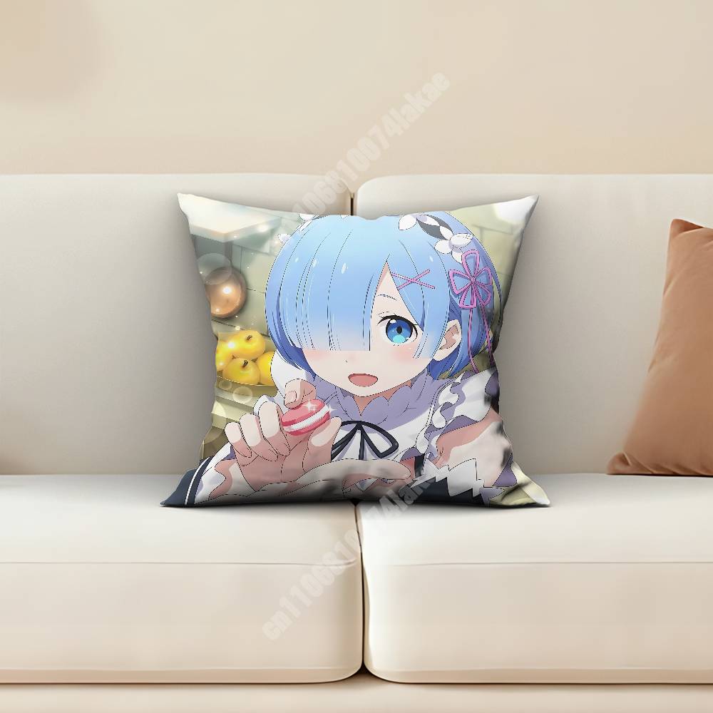 Rem Re Zero Pillow Cover Cushi - огляд і ціна Home Textiles And Furnishing
