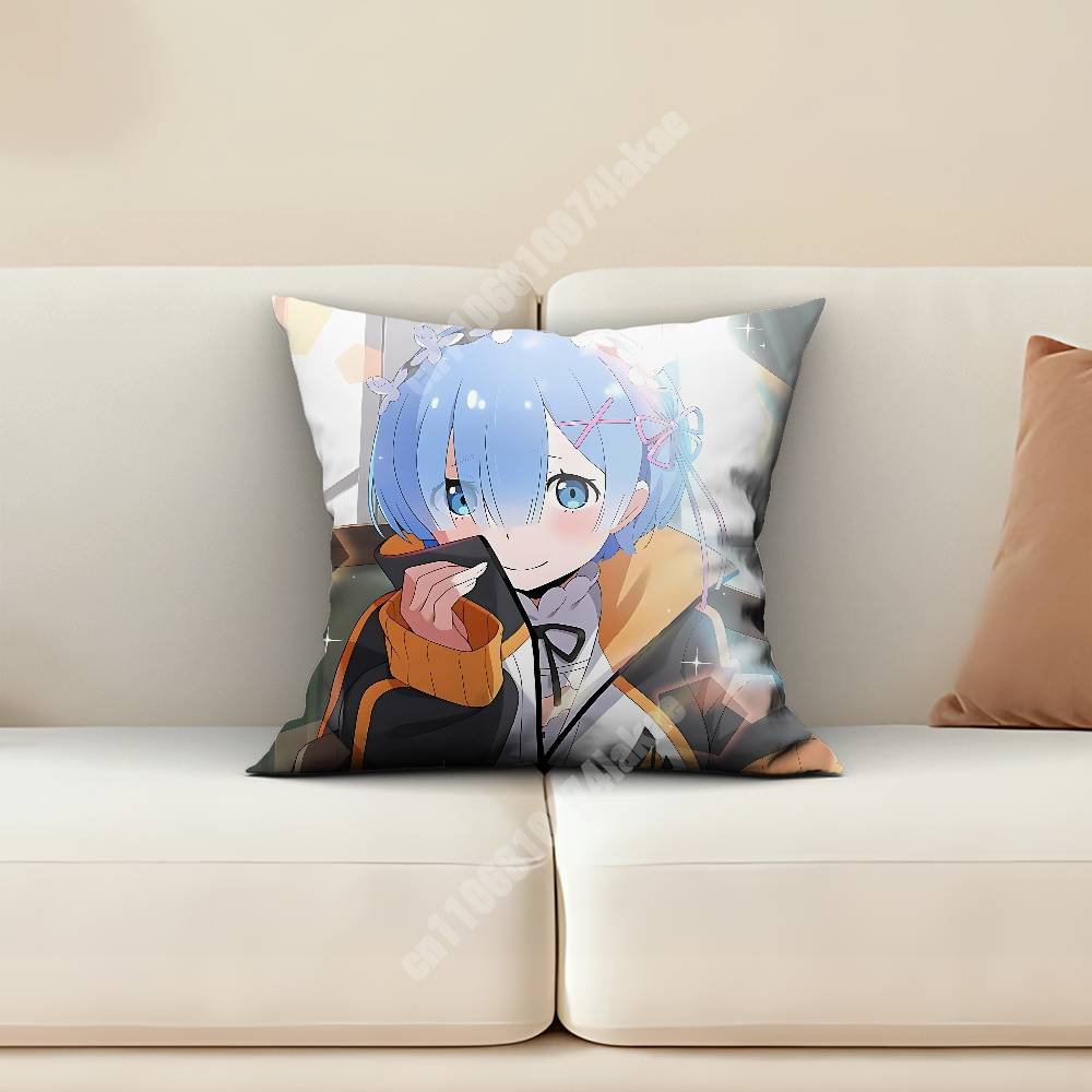 Rem Re Zero Pillow Cover Cushi - огляд і ціна Home Textiles And Furnishing