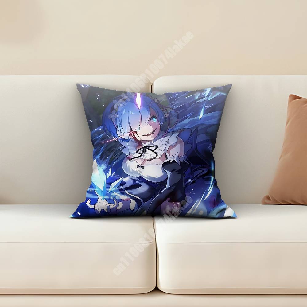 Rem Re Zero Pillow Cover Cushi - огляд і ціна Home Textiles And Furnishing