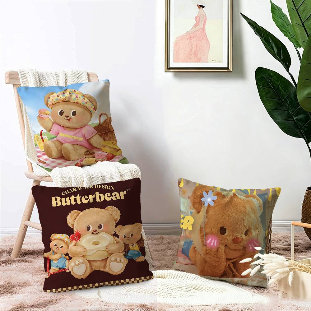Cute B-butter Bear Pillow Gift - огляд і ціна Home Textiles And Furnishing