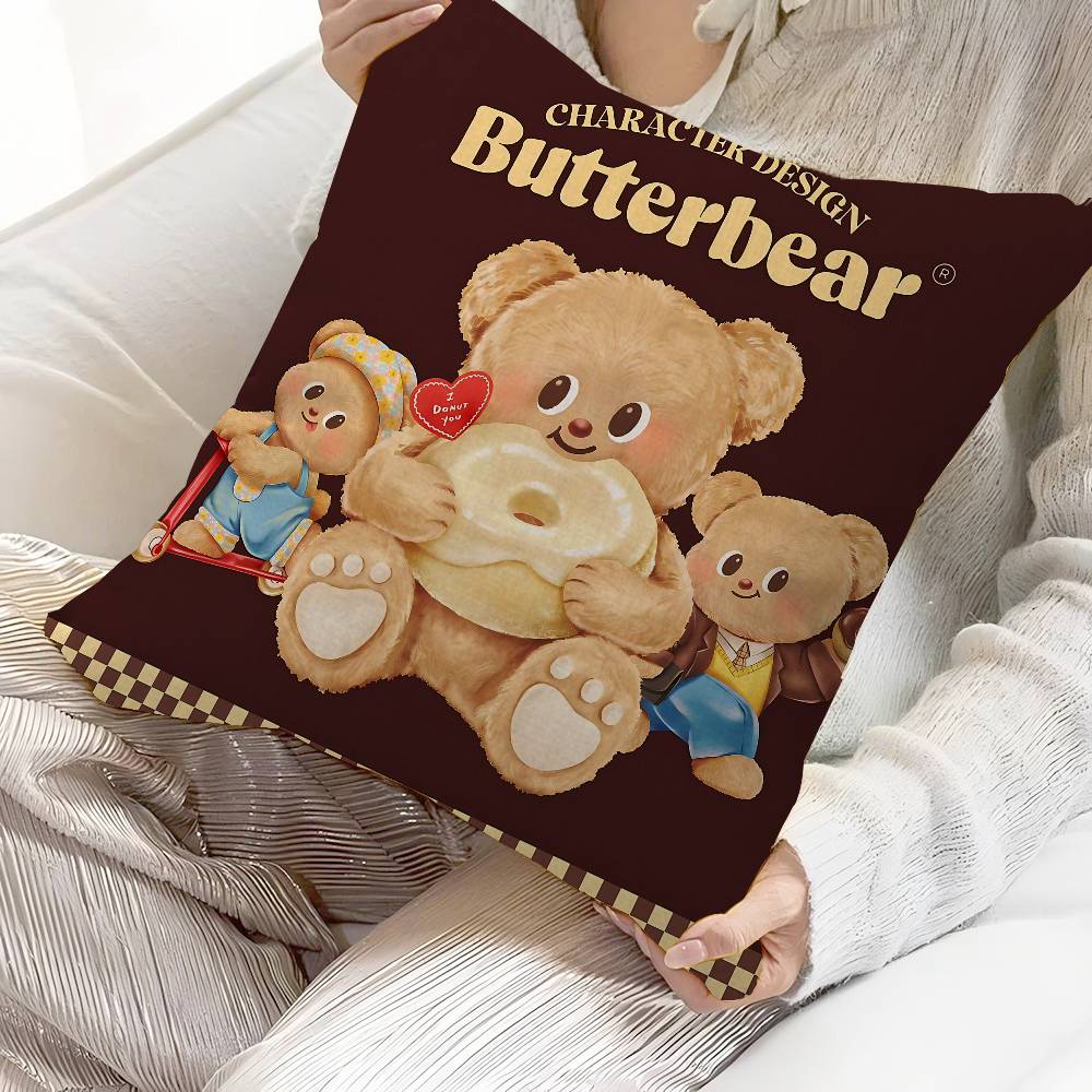 Cute B-butter Bear Pillow Gift - огляд і ціна Home Textiles And Furnishing