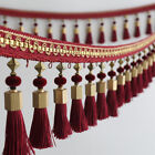 Beads Tassel Fringe Edging Tri - огляд і ціна Home Textiles And Furnishing