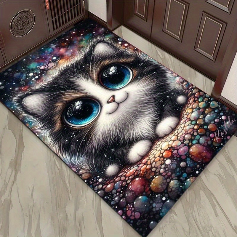 Galaxy Cat Rug for Cozy Bedroo - огляд і ціна Galaxy Home Textiles