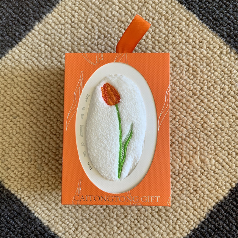 Embroidered Tulip Hand Towel S - огляд і ціна Home Textiles Towel Set