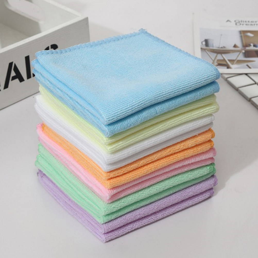 50Pcs Microfiber Face Towel Sq - огляд і ціна Home Textiles Towel Set
