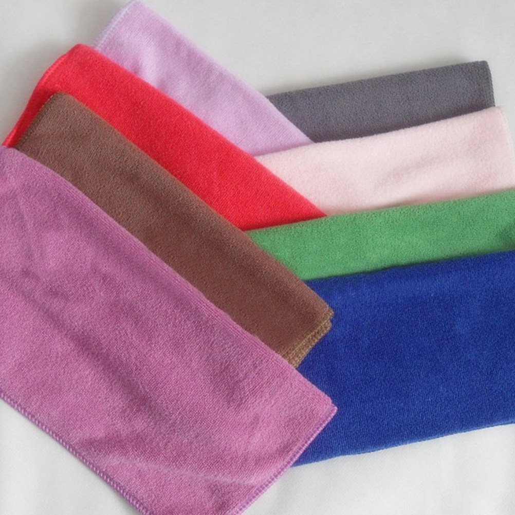 50Pcs Microfiber Face Towel Sq - огляд і ціна Home Textiles Towel Set