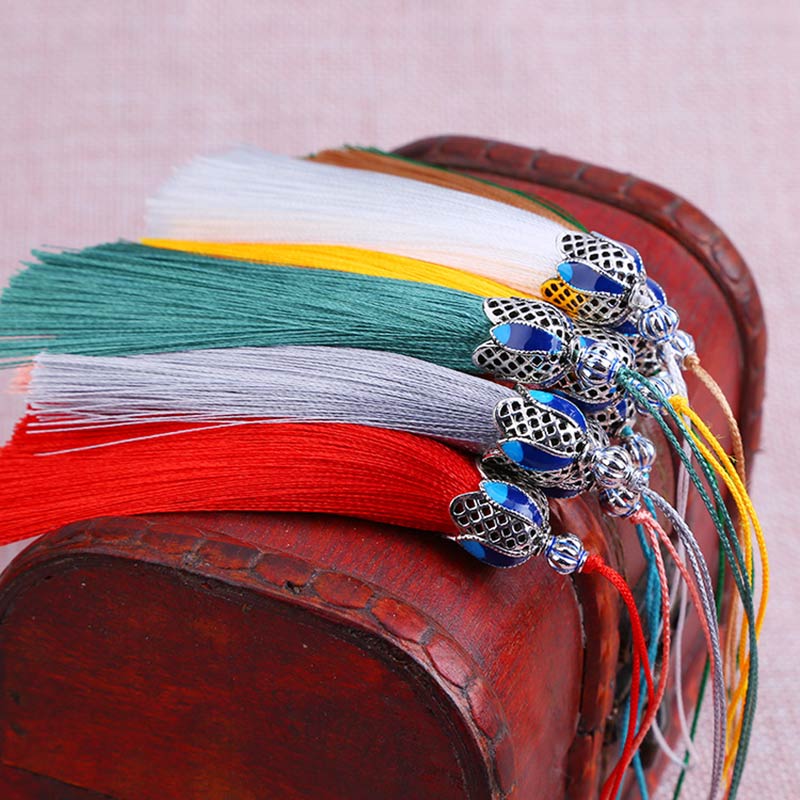 5/10Pcs 8cm Silk Tassel Fringe - огляд і ціна Home Ec Textiles
