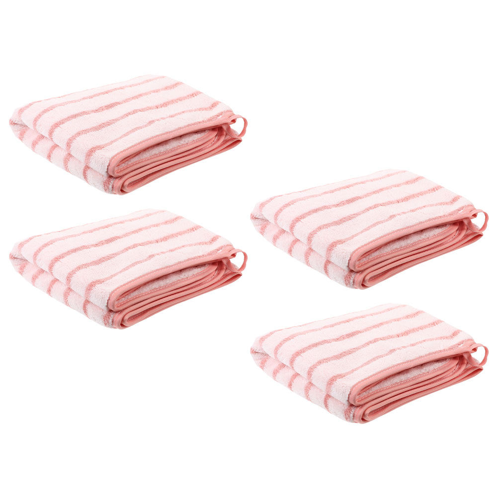 4Pcs Coral Fleece Absorbent Fa - огляд і ціна Home Textiles Towel Set