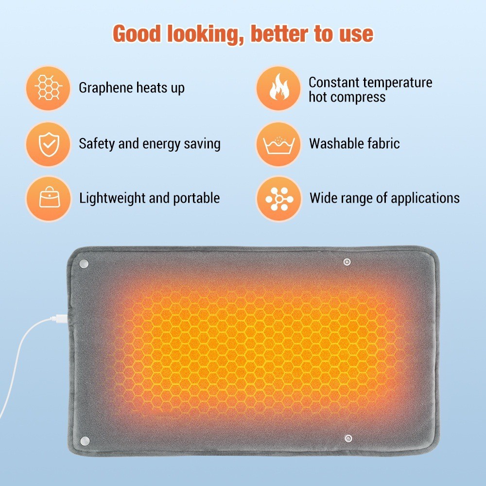 USB Electric Heating Blanket H - огляд і ціна Electric Blanket Heated