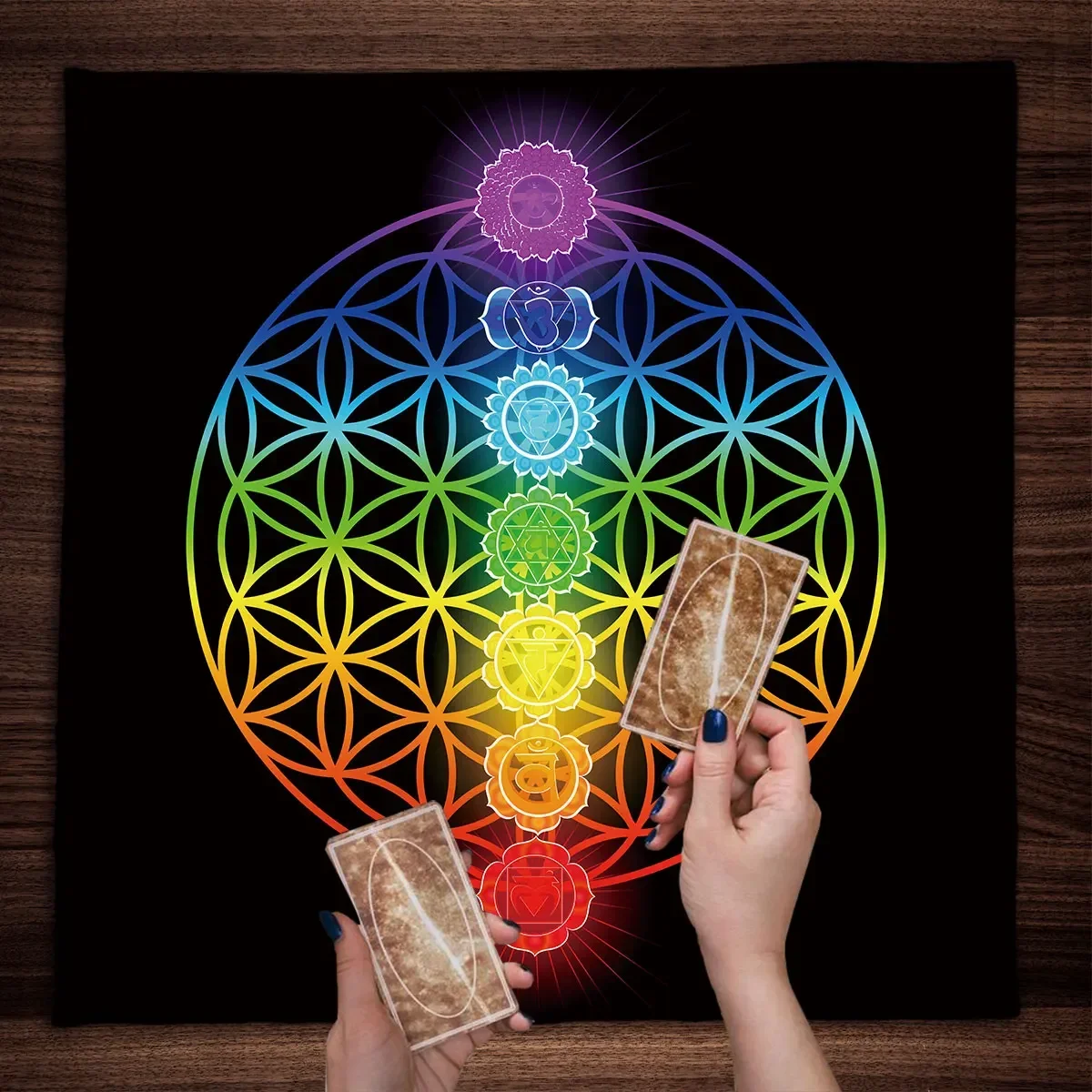 Mandala Flower Of Life Tarot T - огляд і ціна Galaxy Home Textiles
