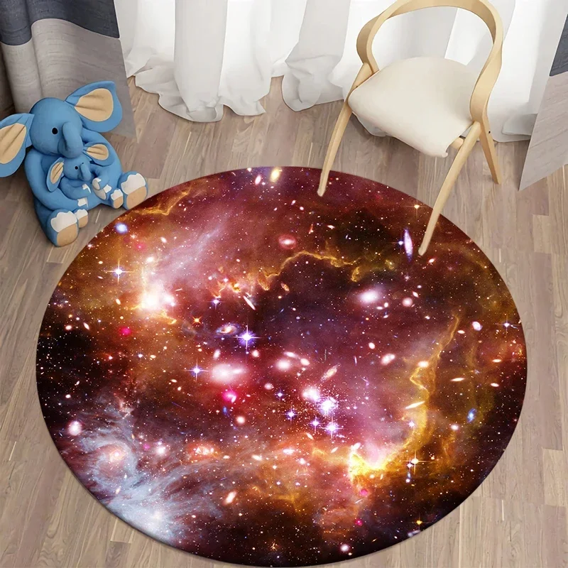 Galaxy Round Rug Universe Spac - огляд і ціна Galaxy Home Textiles